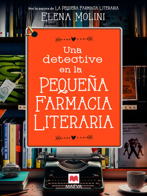 cover image of Una detective en la pequeña farmacia literaria